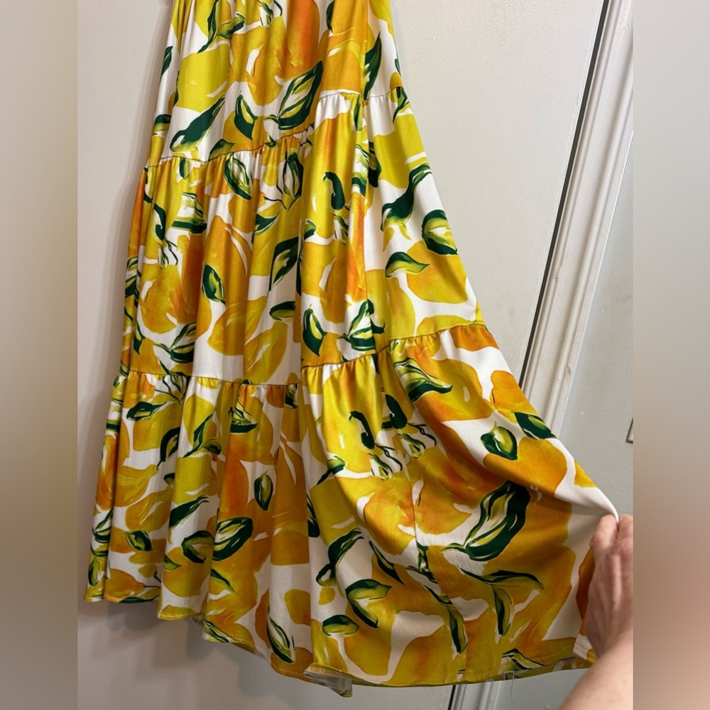 Tiered Lemon Skirt XS - Picture 4 of 11